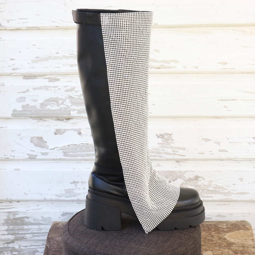 BOTA CUERO/MALLA METALICA - Imagen 2
