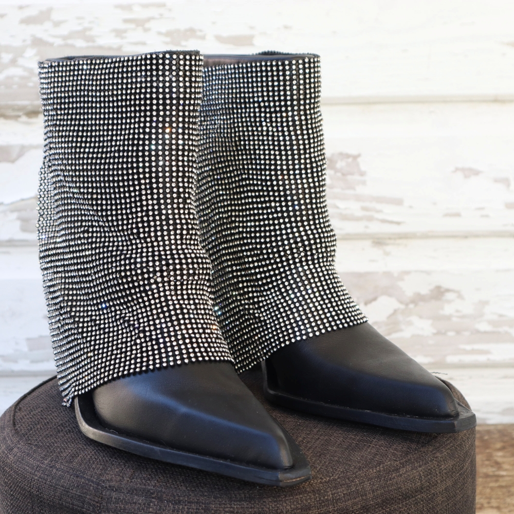 BOTA BAJA CUERO /MALLA METALICA