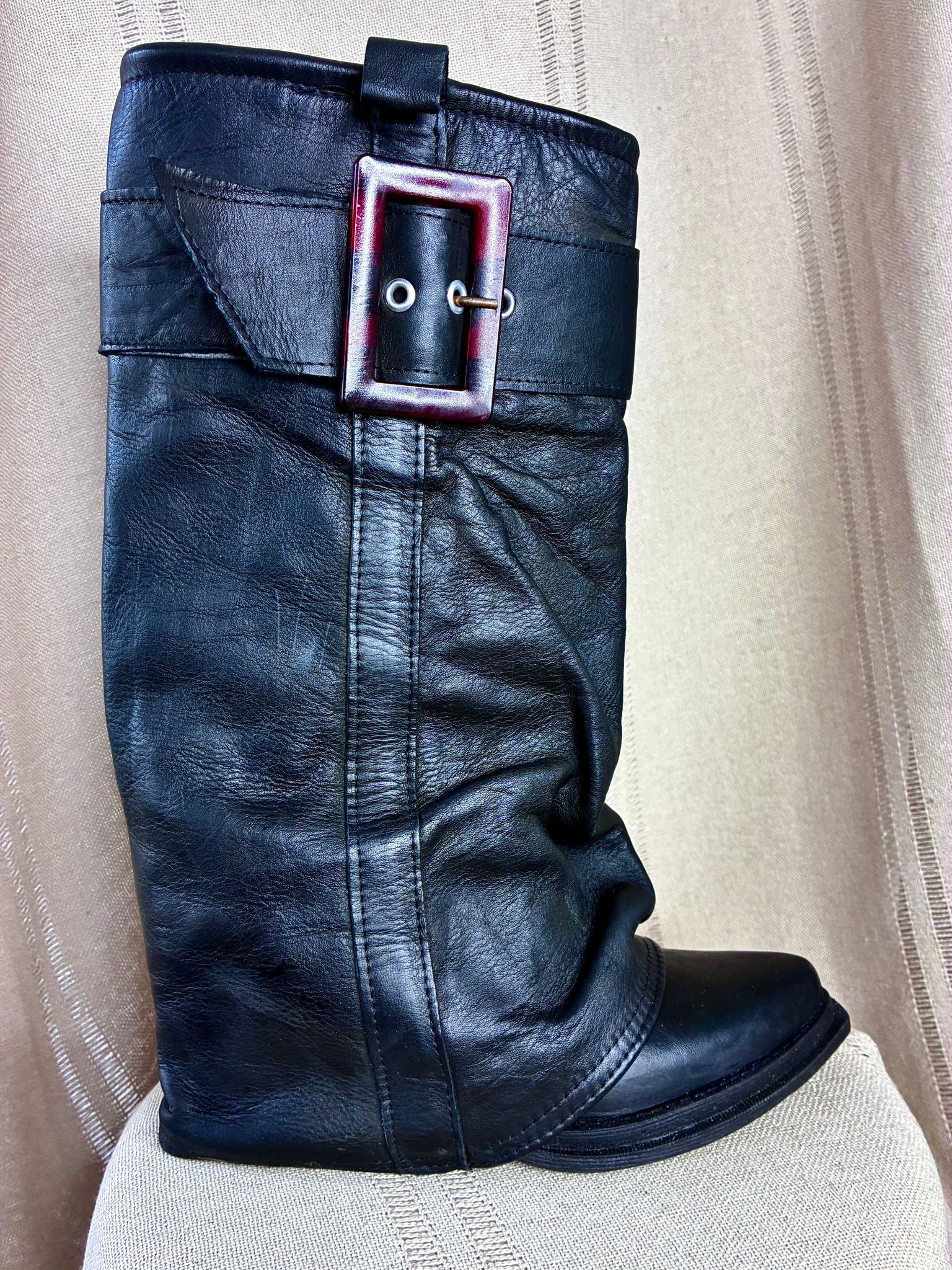 BOTA TEX HEBILLA